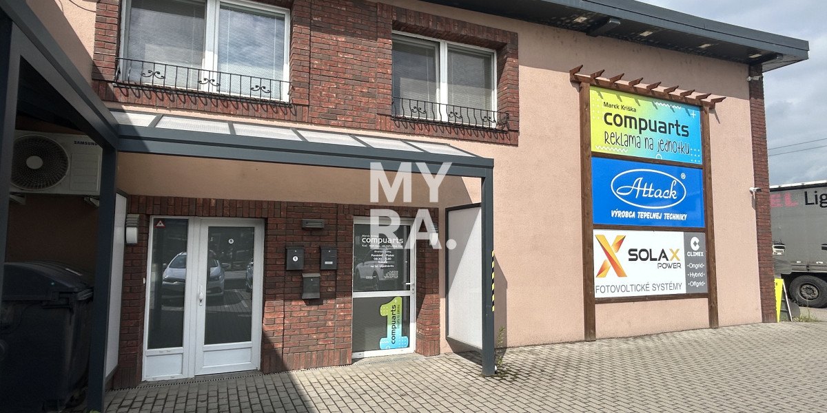 PRENÁJOM / kancelárske a obchodné priestory 280 m2 / ul. Bardejovská, Prešov - Šarišské lúky