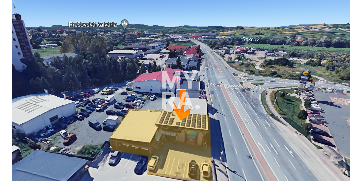 PRENÁJOM / kancelárske a obchodné priestory 280 m2 / ul. Bardejovská, Prešov - Šarišské lúky