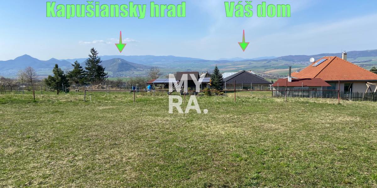 NOVOSTAVBA bungalovu – obec OKRUŽNÁ, 12 min. od PREŠOVA