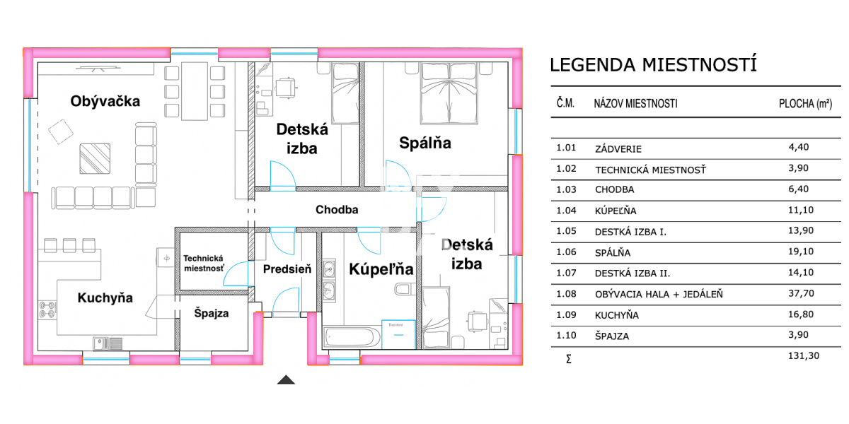 NOVOSTAVBA bungalovu – obec OKRUŽNÁ, 12 min. od PREŠOVA