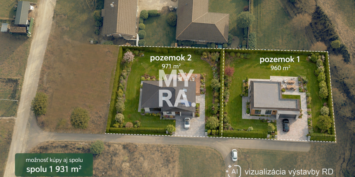 Stavebný pozemok pre rodinný dom, obec Víťaz