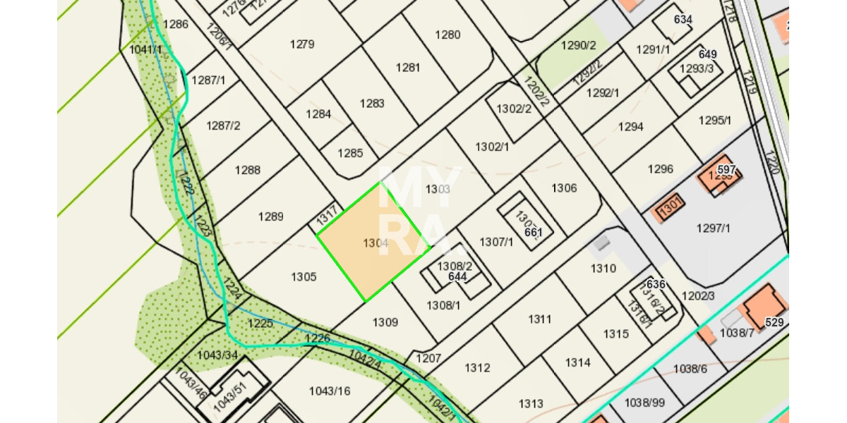 Stavebný pozemok vo Víťaze – 960 m², pokojná lokalita rodinných domov
