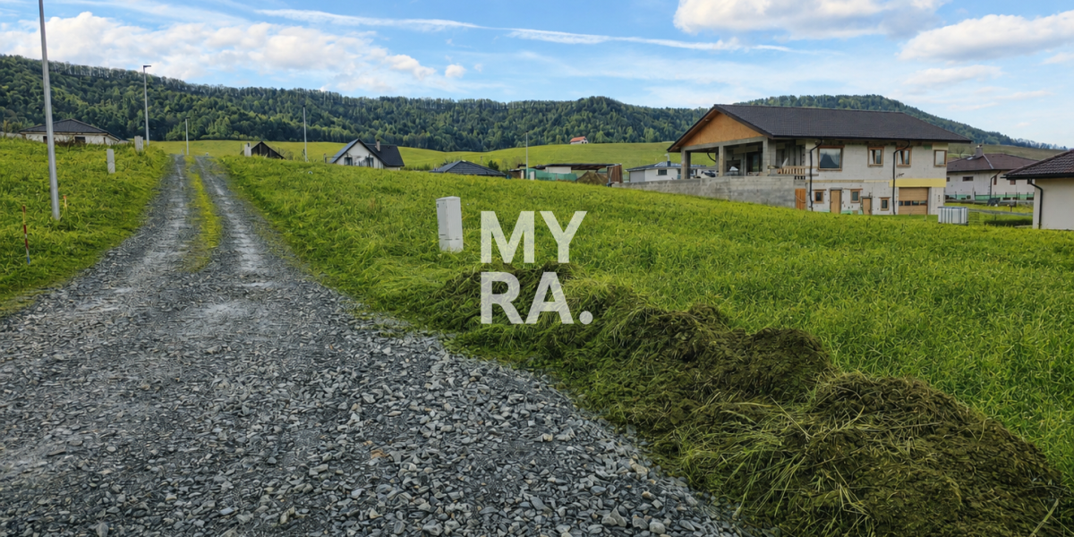 Stavebný pozemok vo Víťaze – 960 m², pokojná lokalita rodinných domov