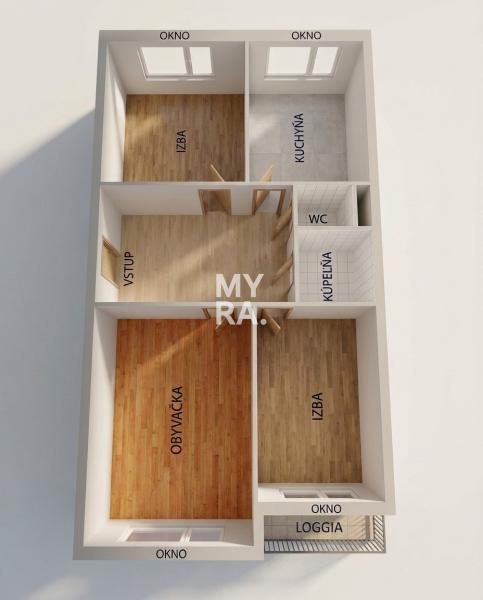 3 izbový byt na Bukureštskej ul., 82 m2, balkón, pivnica