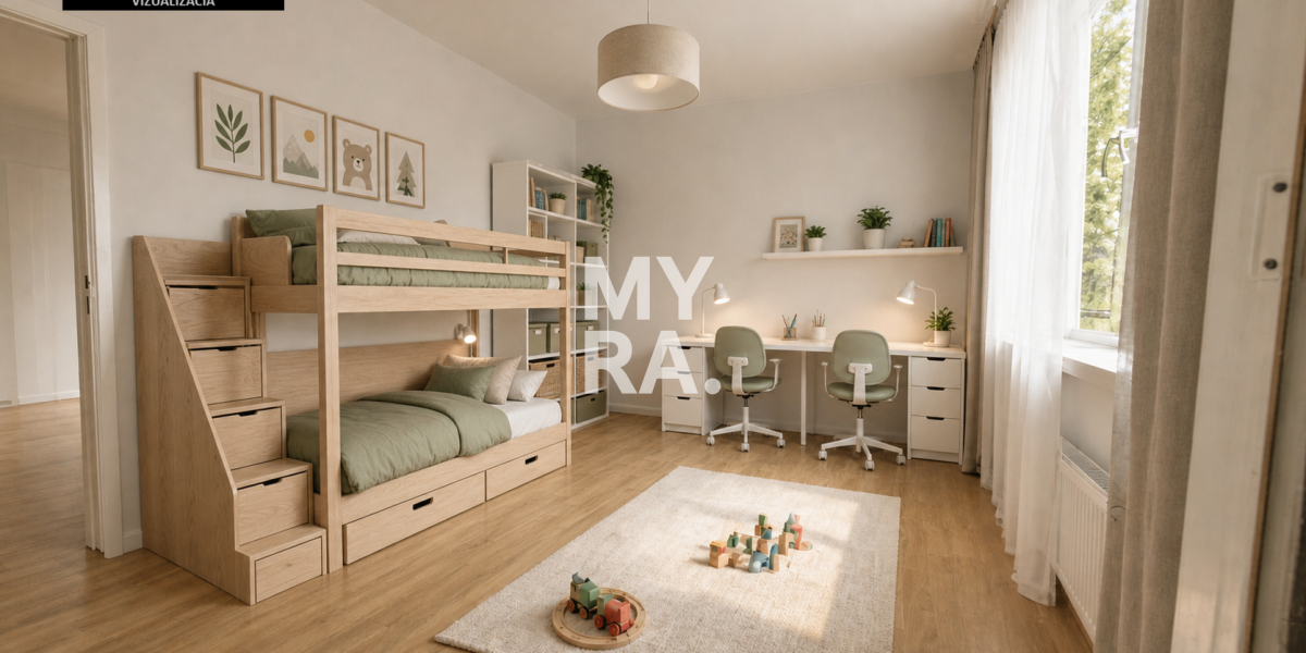 3izb. byt Park Angelinum, 70m2+loggia 5m2