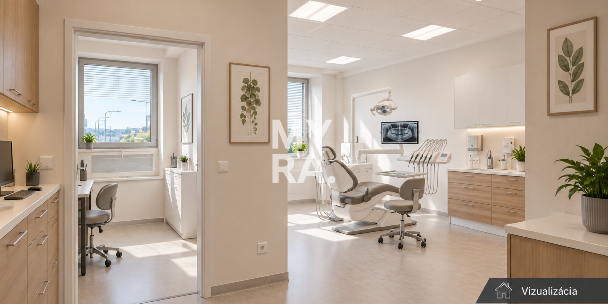 Priestory pre ambulanciu 66,57 m² – klimatizácia, výťah, Prešov