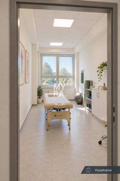 Priestory pre ambulanciu 66,57 m² – klimatizácia, výťah, Prešov