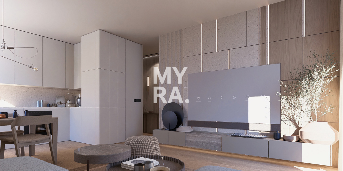 3 izbový byt, 80 m2 + terasa 9 m2 + balkón, novostavba