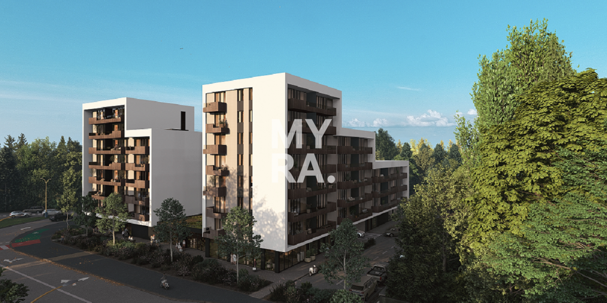 3 izbový byt, 80 m2 + terasa 9 m2 + balkón, novostavba