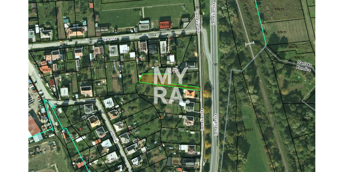 Stavebný pozemok v obci Haniska pri Prešove