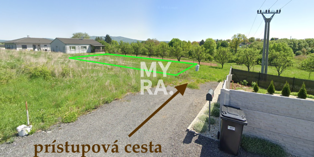 Atraktívny stavebný pozemok 533 m² v obci Ďurďošík