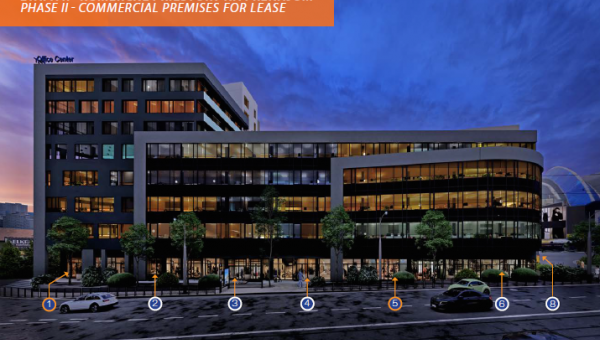 Obchodný priestor na prízemí v Business centre Košice Štúrova 50