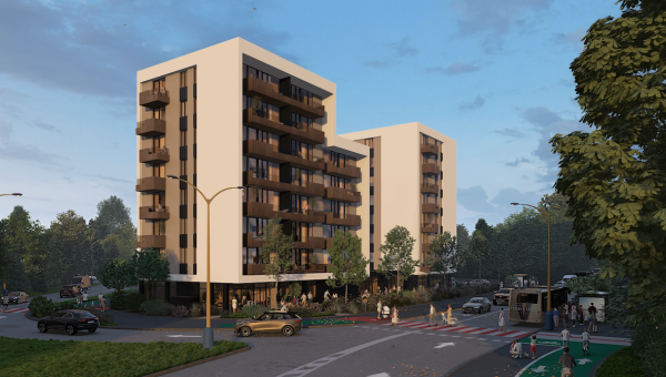 2-izbový byt B6B3 v Bytovom komplexe Ipeľská
