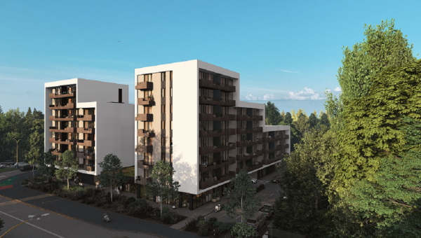 3 izbovy byt, 80 m2 + terasa 9 m2 + balkón, novostavba
