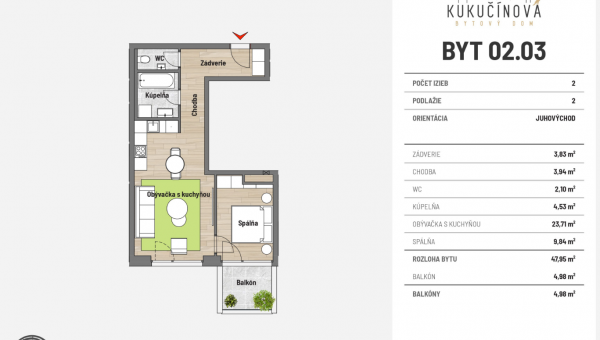 Apartment in Poprad.