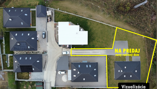 Novostavba 4-izbového bungalovu – ul. Kvetná, Prešov