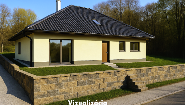 Novostavba 4-izbového bungalovu – ul. Kvetná, Prešov