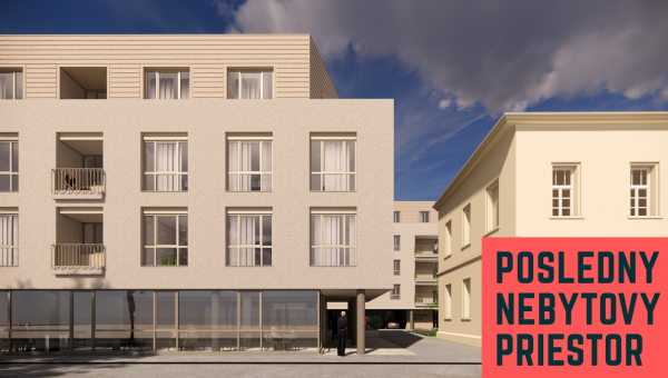 Posledný nebytový priestor, novostavba, Košice - centrum, 97,4  m2, parkovanie