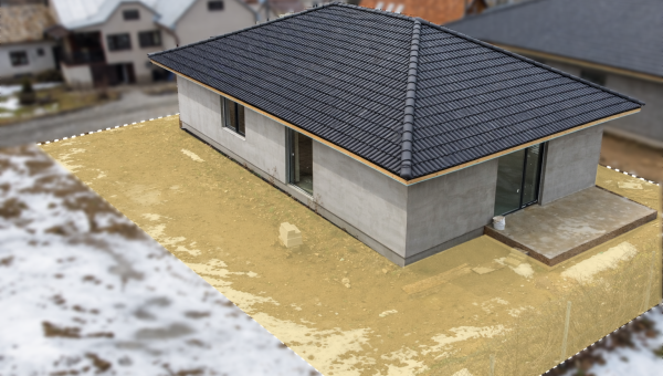 NOVOSTAVBA 4-Izbového BUNGALOVU – obec OKRUŽNÁ, 12 min. od PREŠOVA