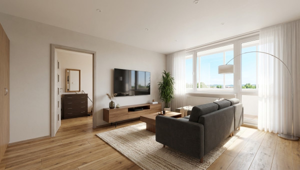 2izbový byt, Rožňavská ulica, loggia