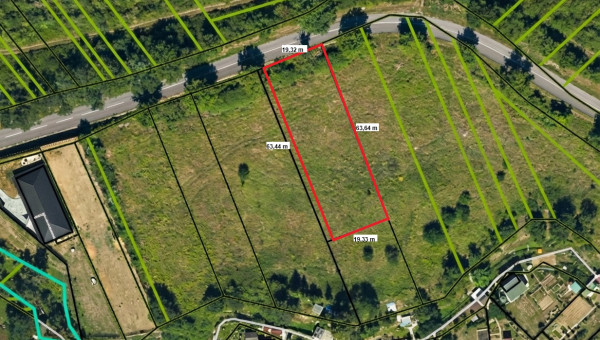 Stavebný pozemok v obci Byster