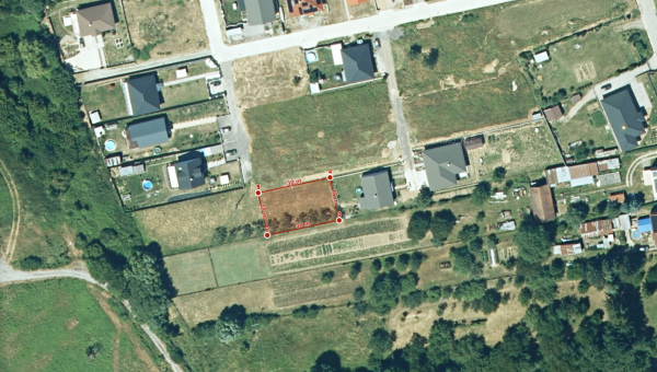 Atraktívny stavebný pozemok 533 m² v obci Ďurďošík