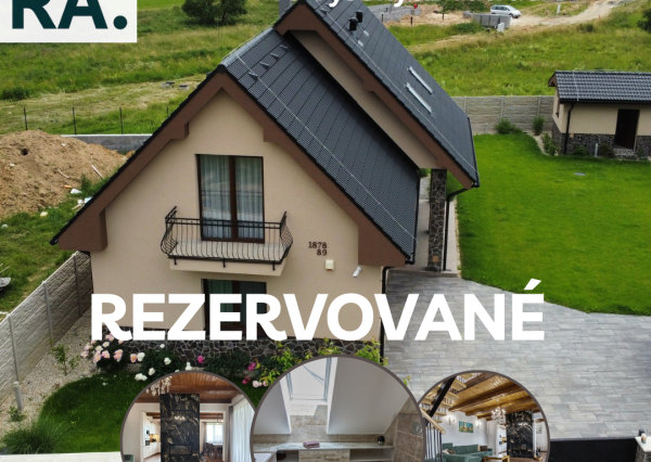 REZERVOVANÉ ***** / PREDAJ / Luxusne zariadený 5-izb. rodinný dom vo Vysokých Tatrách v blízkosti golfového ihriska